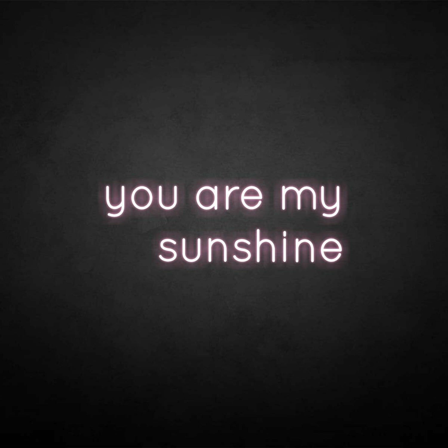You Are My Sunshine Neon Sign | Shineneon