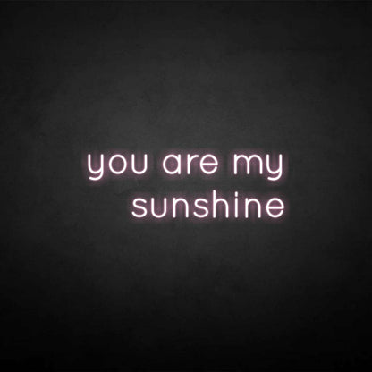 You Are My Sunshine Neon Sign | Shineneon