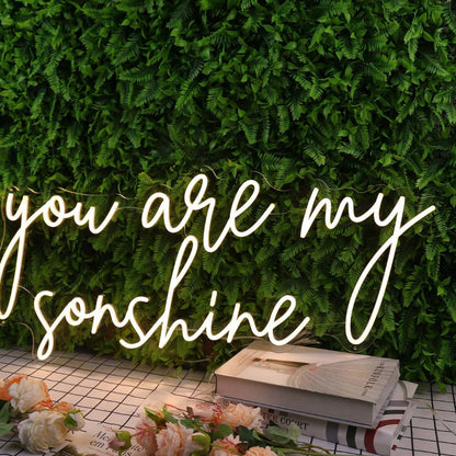You Are My Sunshine Yellow Led Neon Sign - Shineneon