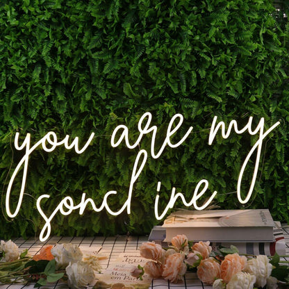 You Are My Sunshine Yellow Led Neon Sign - Shineneon