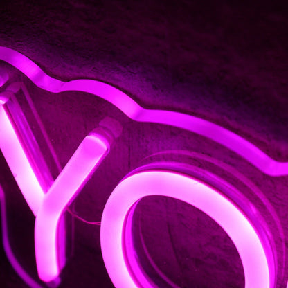 You Are Names Pink Led Neon Sign - Shineneon