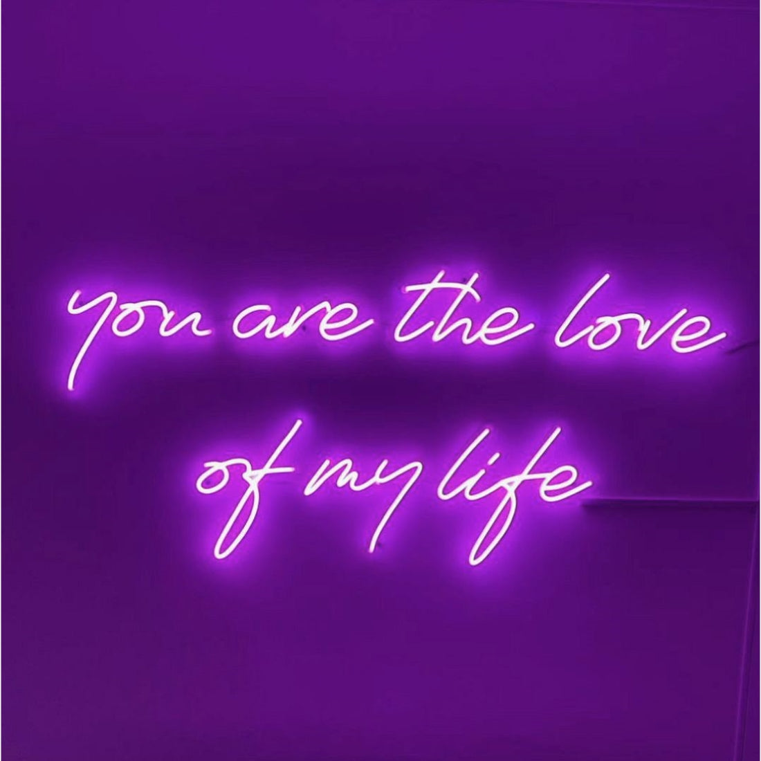 You Are The Love Of My Life Led Sign Business Neon Sign