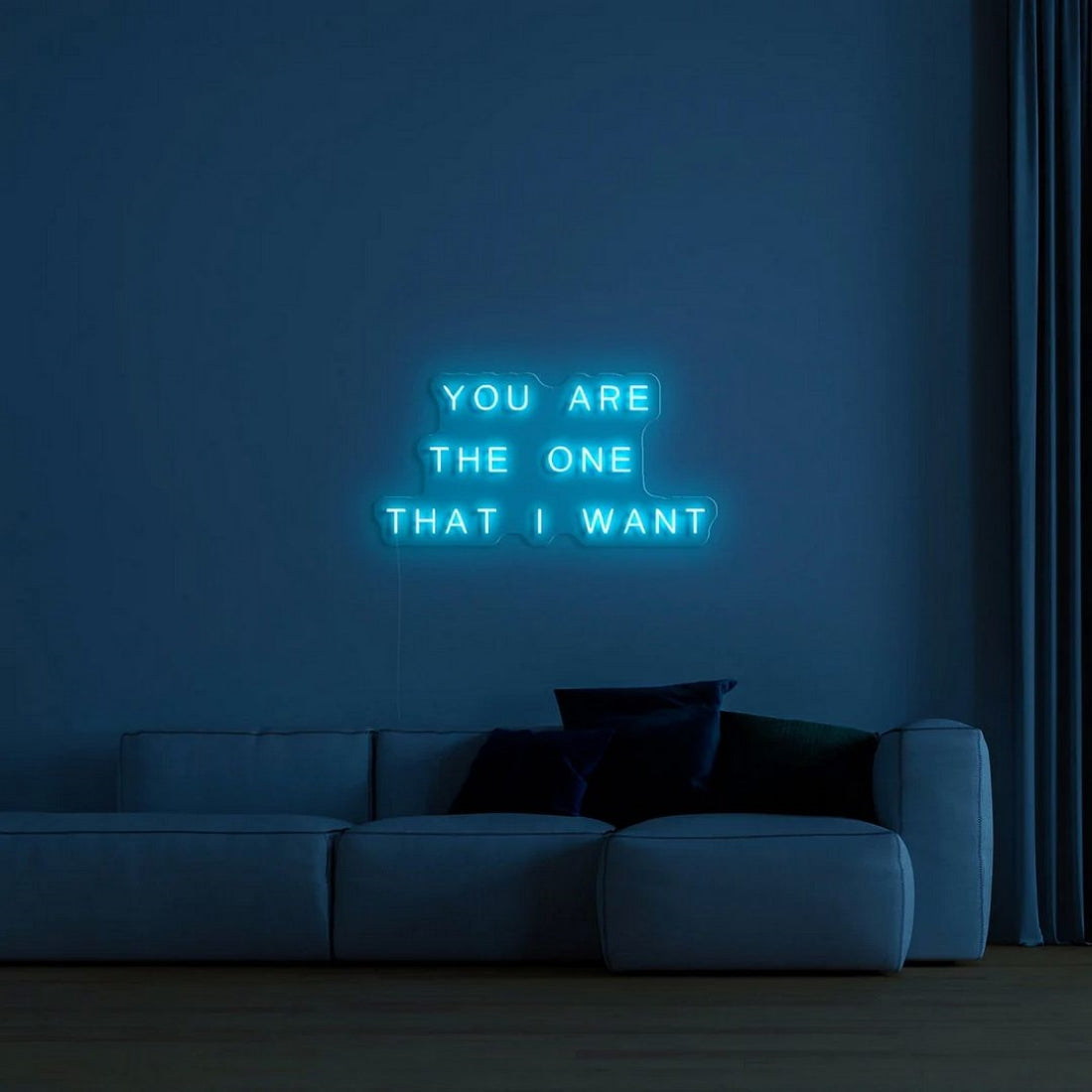 You Are The One That I Want Led Sign Business Neon Sign