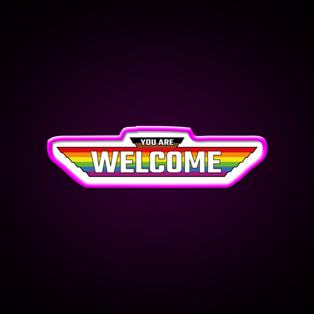 You Are Welcome To The Grim Darkness Welcome Led Neon Sign Open Sign Rgb Color - Shineneon