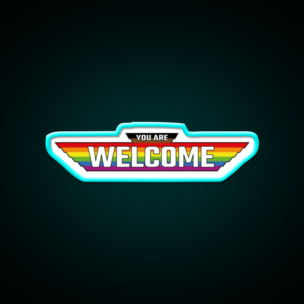You Are Welcome To The Grim Darkness Welcome Led Neon Sign Open Sign Rgb Color - Shineneon