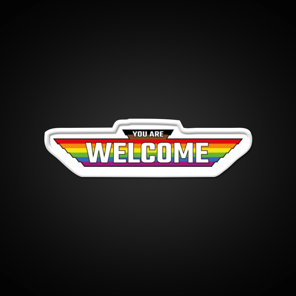 You Are Welcome To The Grim Darkness Welcome Led Neon Sign Open Sign Rgb Color - Shineneon