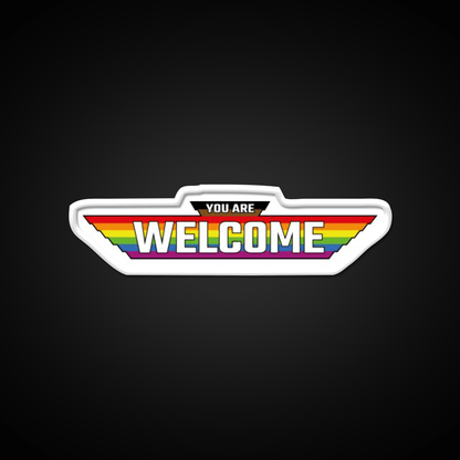 You Are Welcome To The Grim Darkness Welcome Led Neon Sign Open Sign Rgb Color - Shineneon