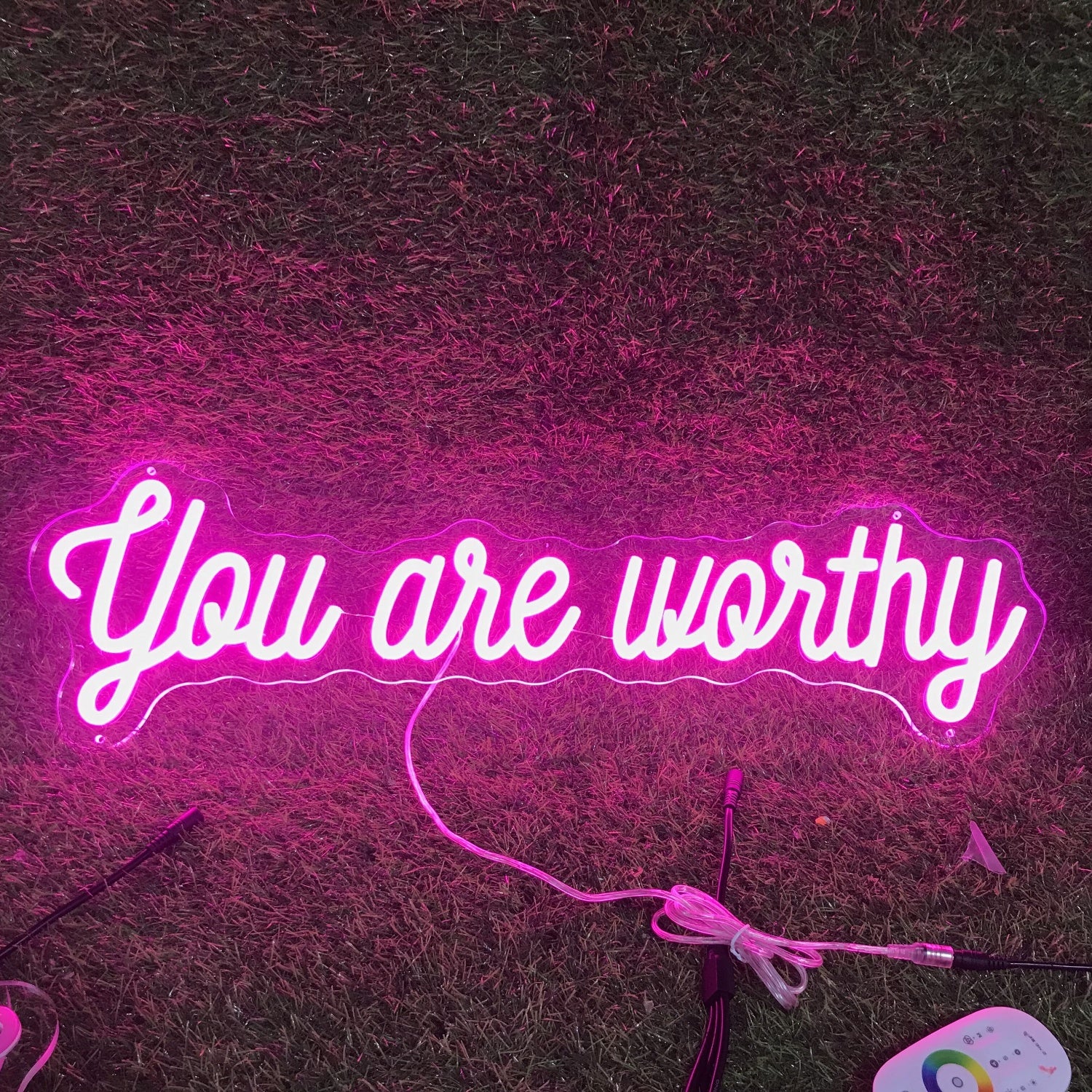You Are Worthy Led Neon Sign | Shineneon