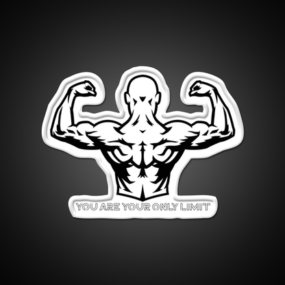 You Are Your Only Limit Exercise Sign Sign Gym Fitness Led Neon Sign Rgb Color - LED neon sign view 11
