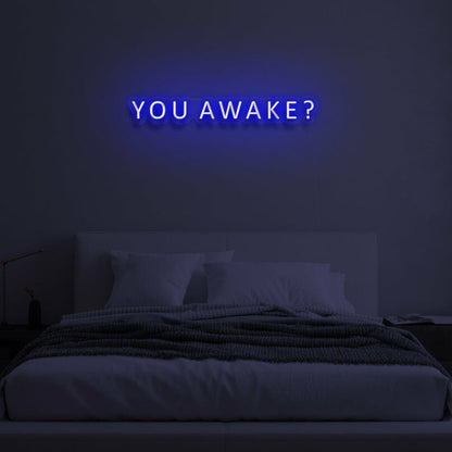 You Awake Led Neon Sign Bedroom Wall Art - Shineneon