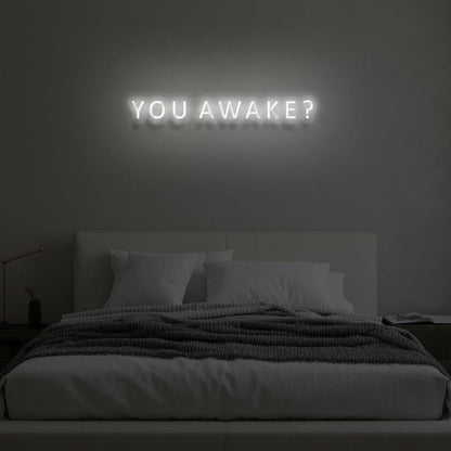You Awake Led Neon Sign Bedroom Wall Art - Shineneon