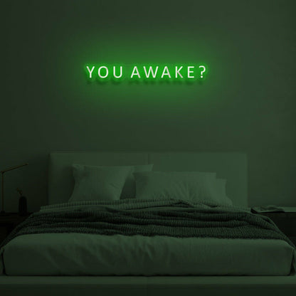 You Awake Led Neon Sign Bedroom Wall Art - Shineneon