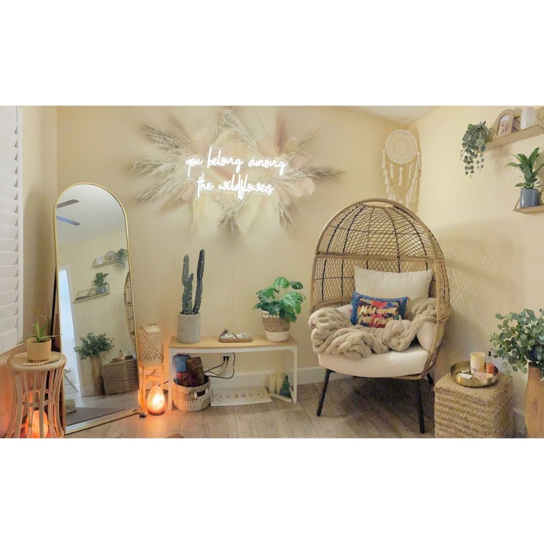 You Belong Among The Wildflowers Led Sign Business Neon Sign - Shineneon