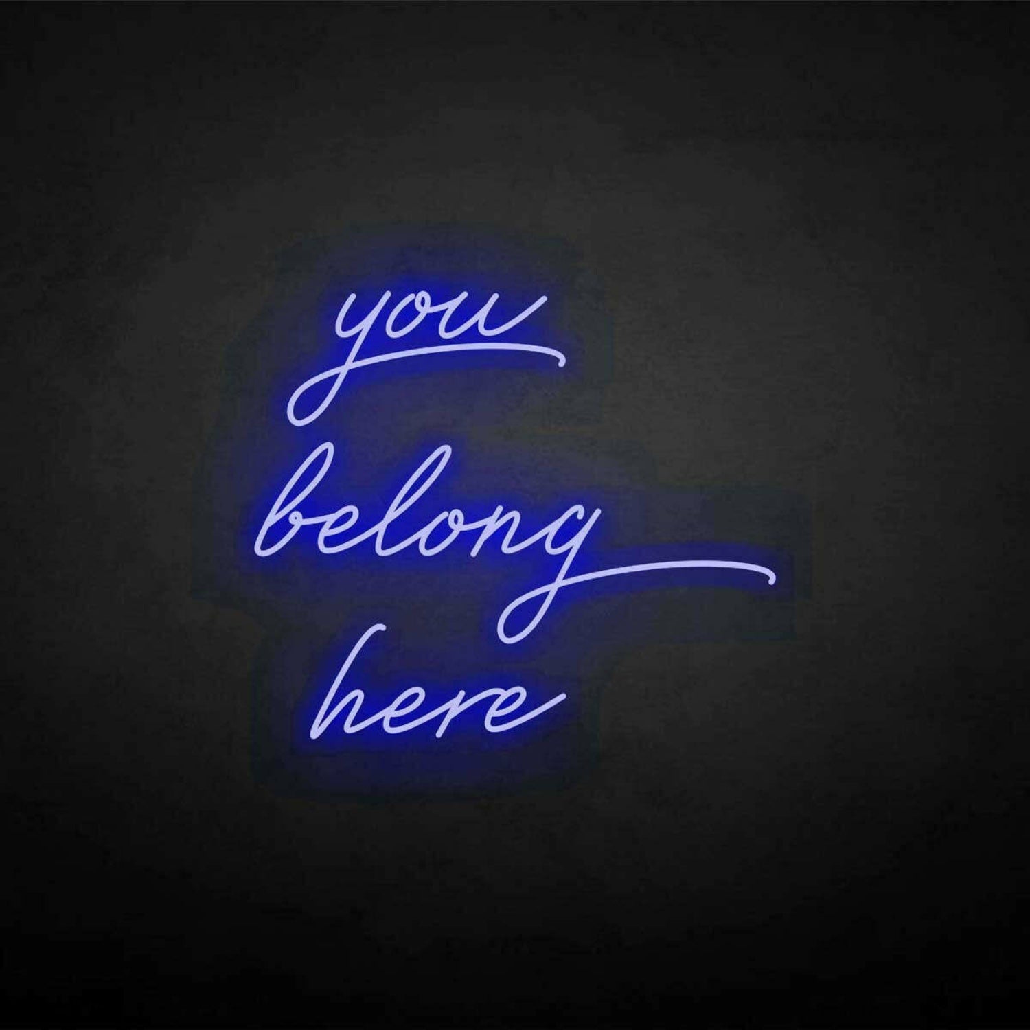 You Belong Here Neon Sign | Shineneon