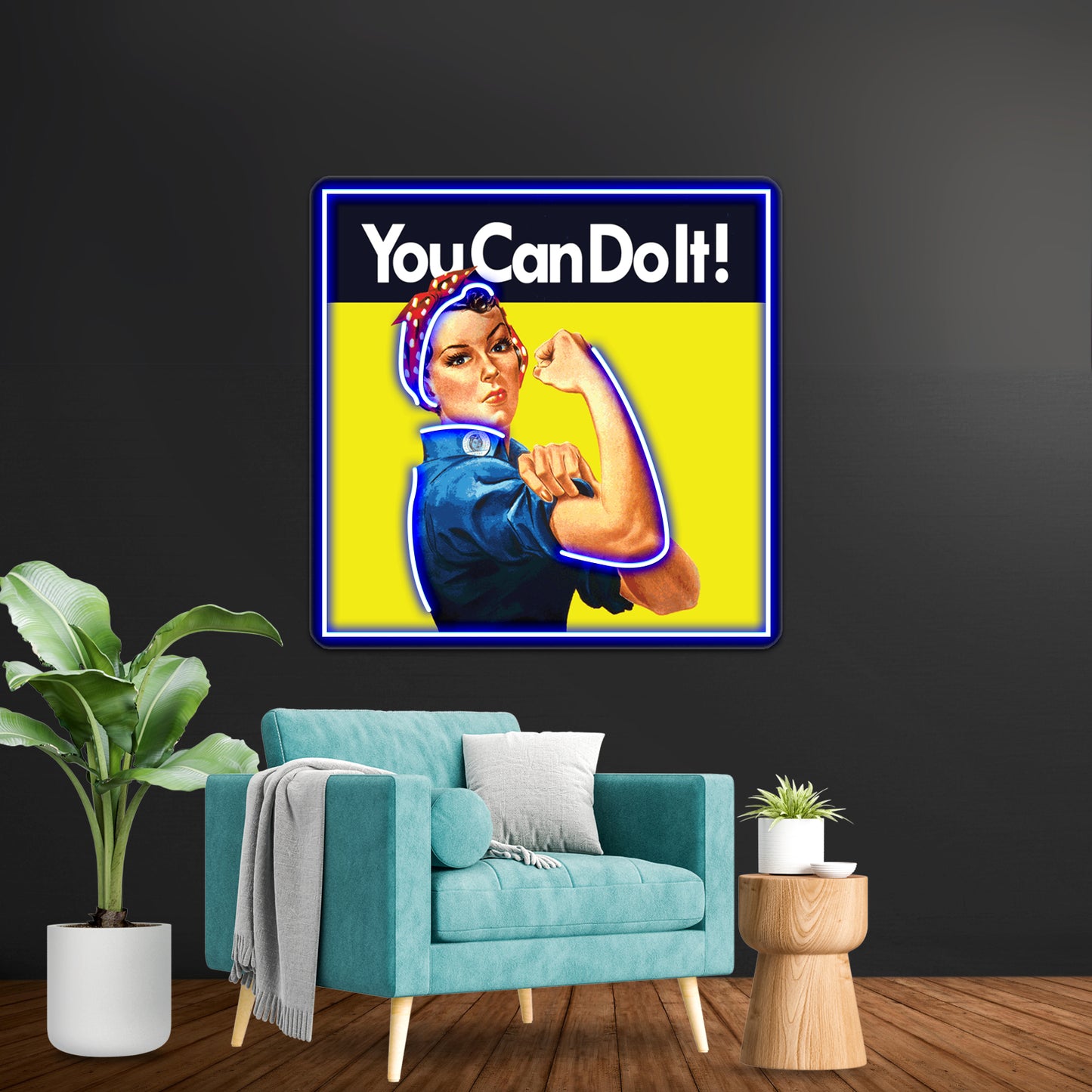 You Can Do It Wall Artwork Neon Signs