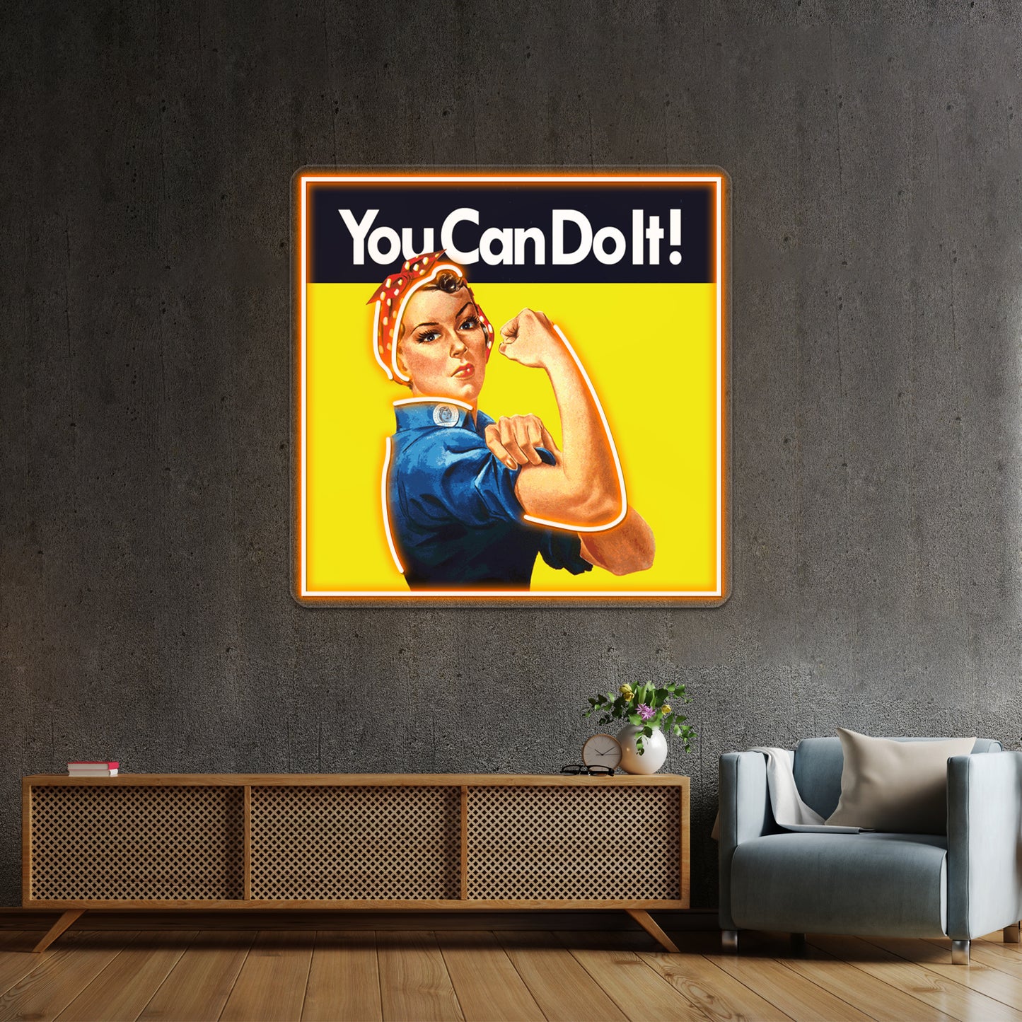 You Can Do It Wall Artwork Neon Signs