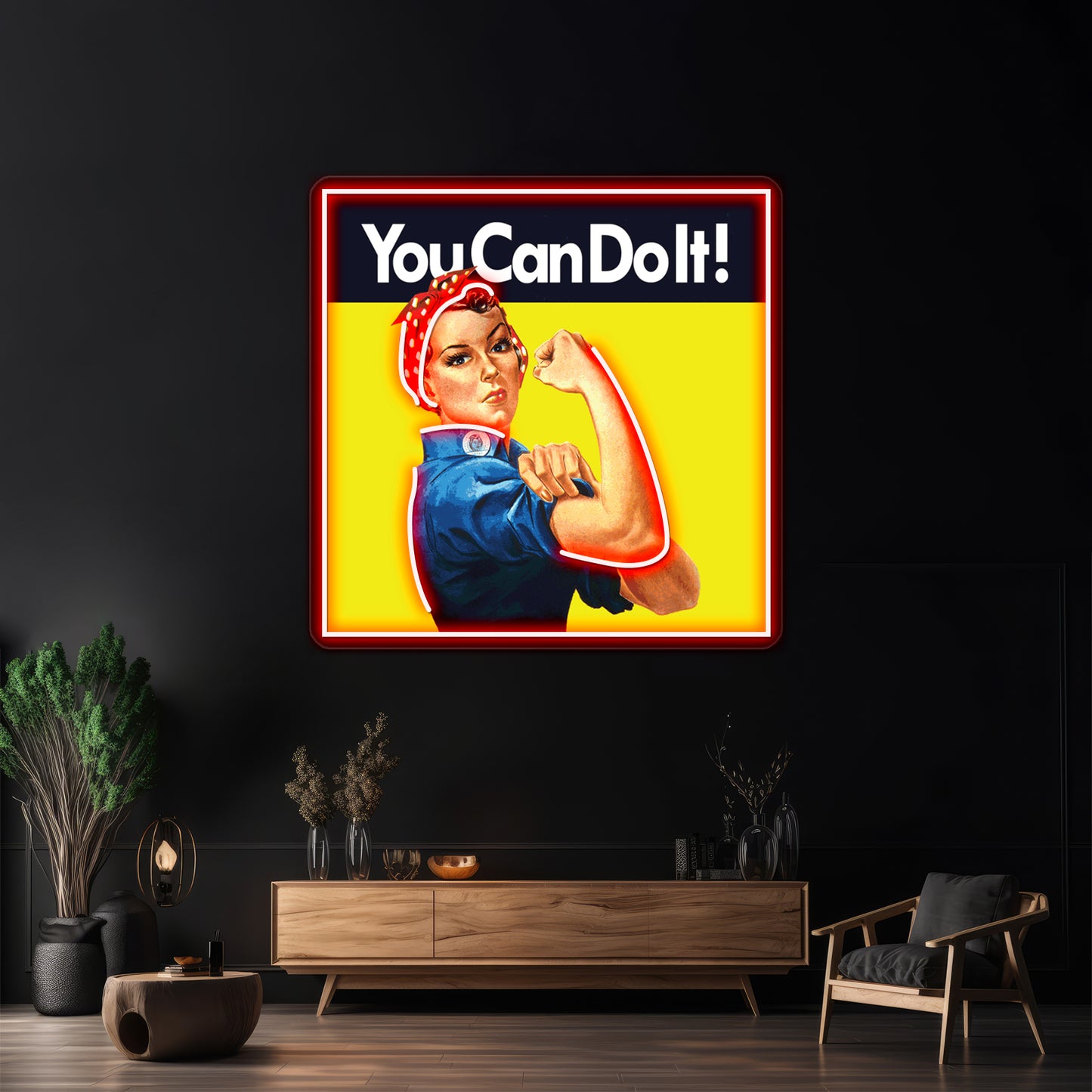 You Can Do It Wall Artwork Neon Signs