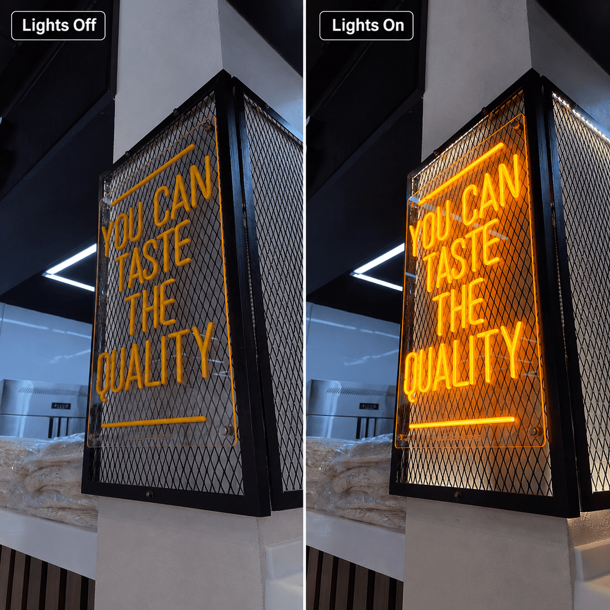 You Can Taste The Quality LED Neon Sign - Shineneon