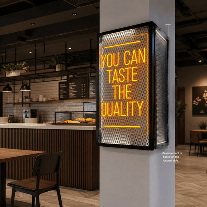 You Can Taste The Quality LED Neon Sign - Shineneon
