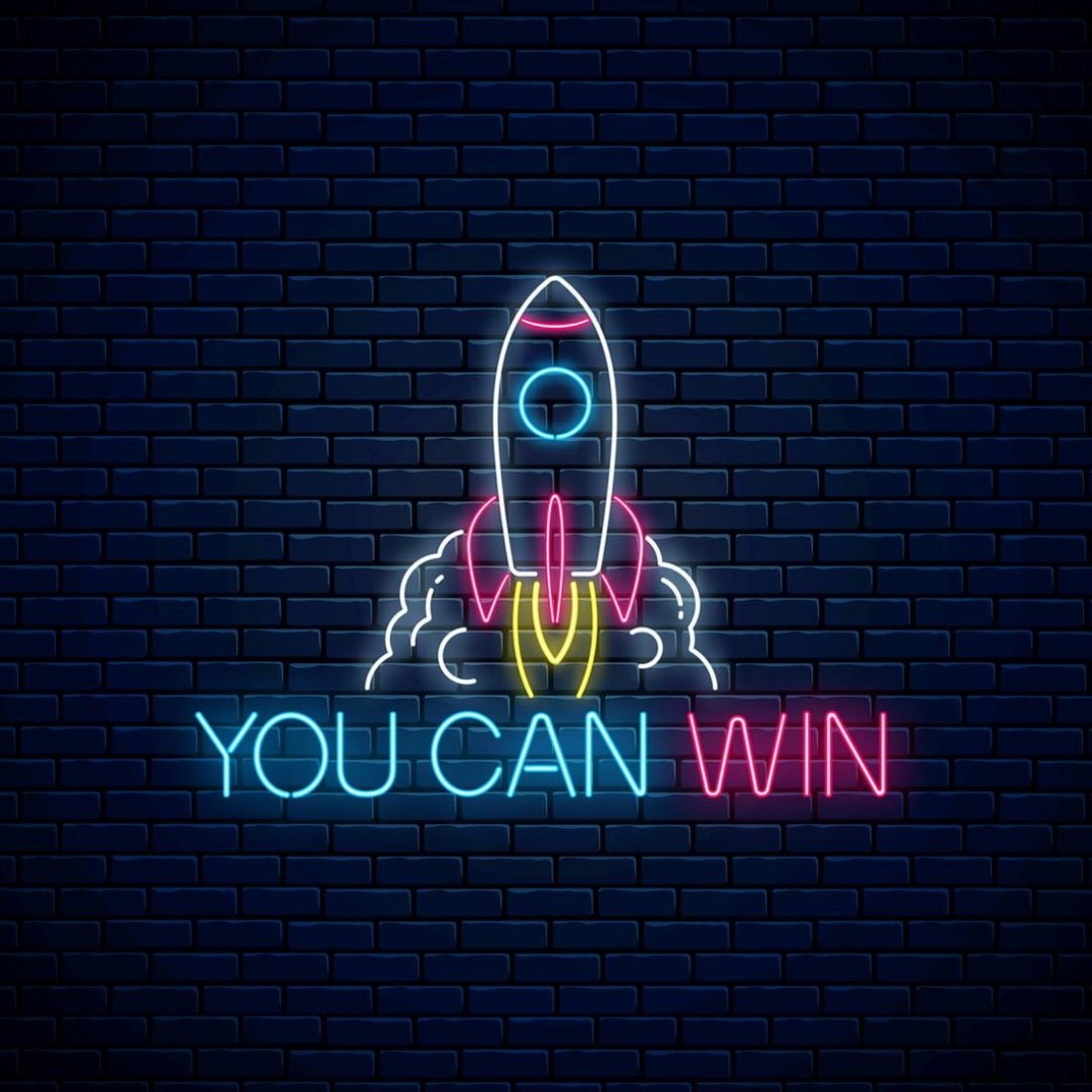 You Can Win Led Sign Business Neon Sign