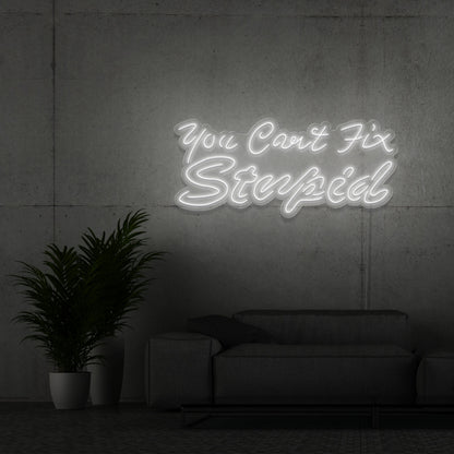 You Cant Fix Stupid Led Neon Signs | Shineneon
