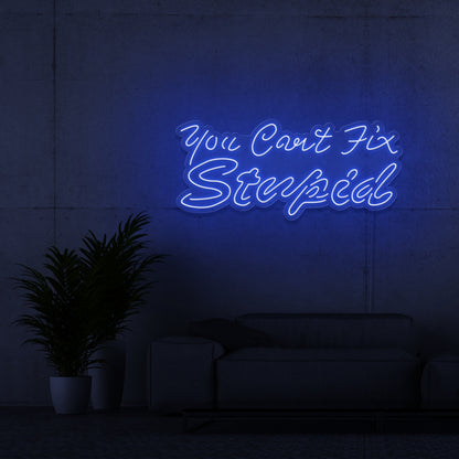 You Cant Fix Stupid Led Neon Signs | Shineneon