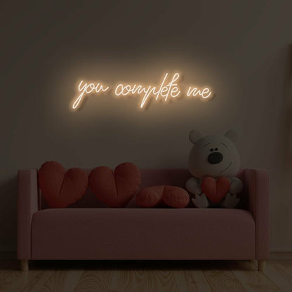 You Complete Me Led Neon Sign | Shineneon