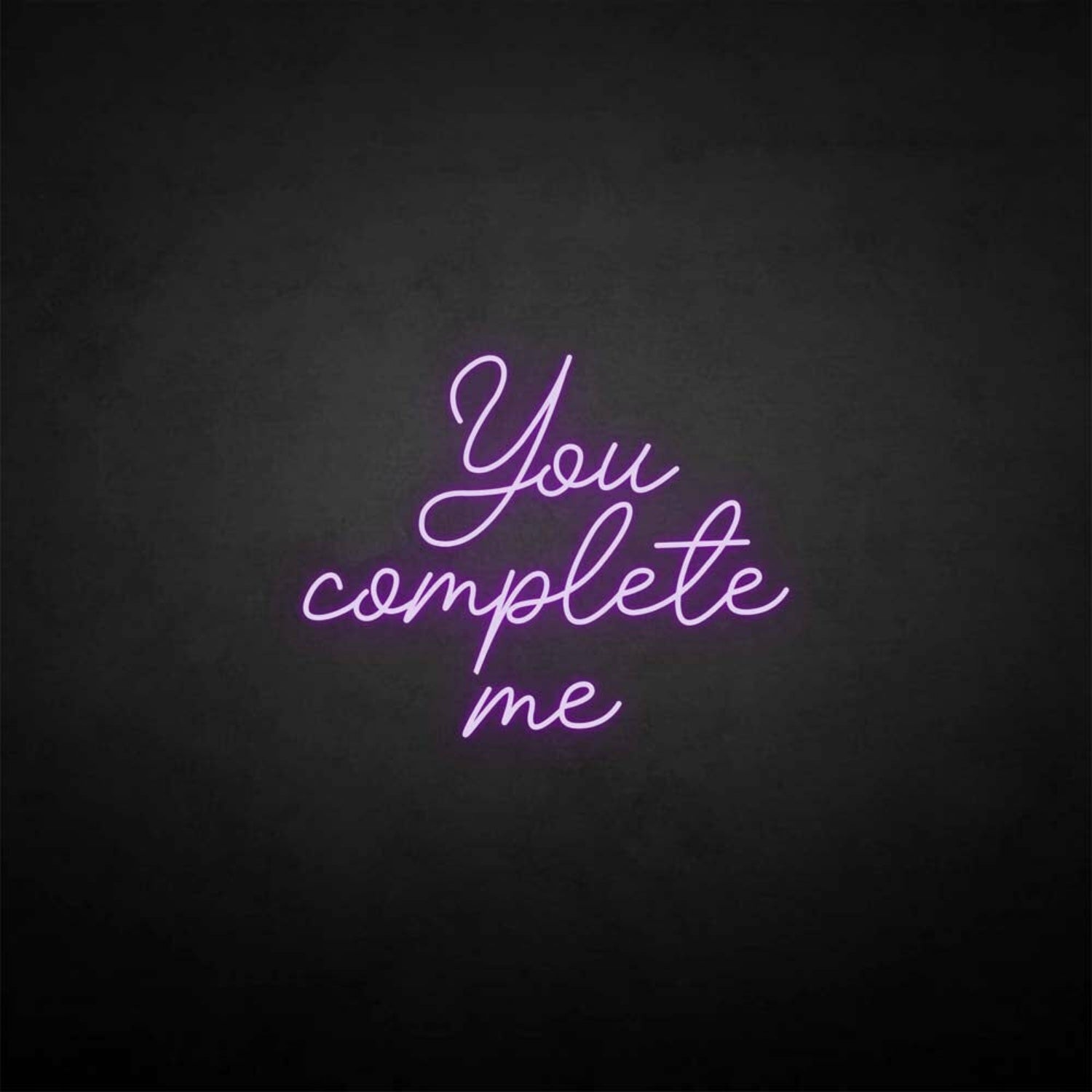 You Complete Me Neon Sign | Shineneon