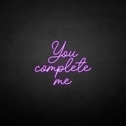 You Complete Me Neon Sign | Shineneon