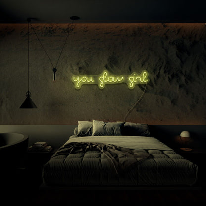 You Glow Girl Led Neon Sign | Shineneon