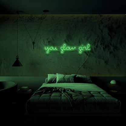 You Glow Girl Led Neon Sign | Shineneon