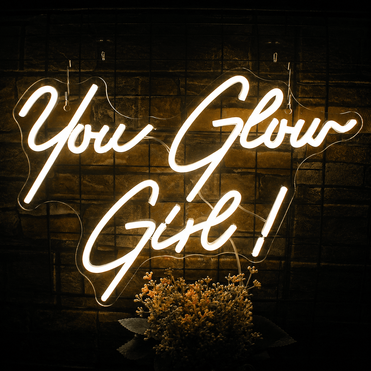 You Glow Girl LED Neon Sign Home Decor - Shineneon