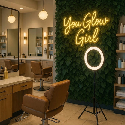 You Glow Girl LED Neon Sign Home Wall Art - 02 High-Converting Product Image