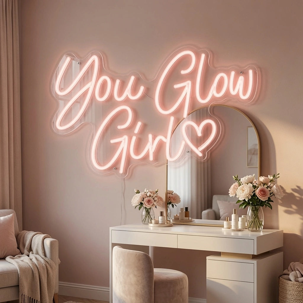 You Glow Girl LED Neon Sign Wall Neon Sign - 02 High-Converting Product Image