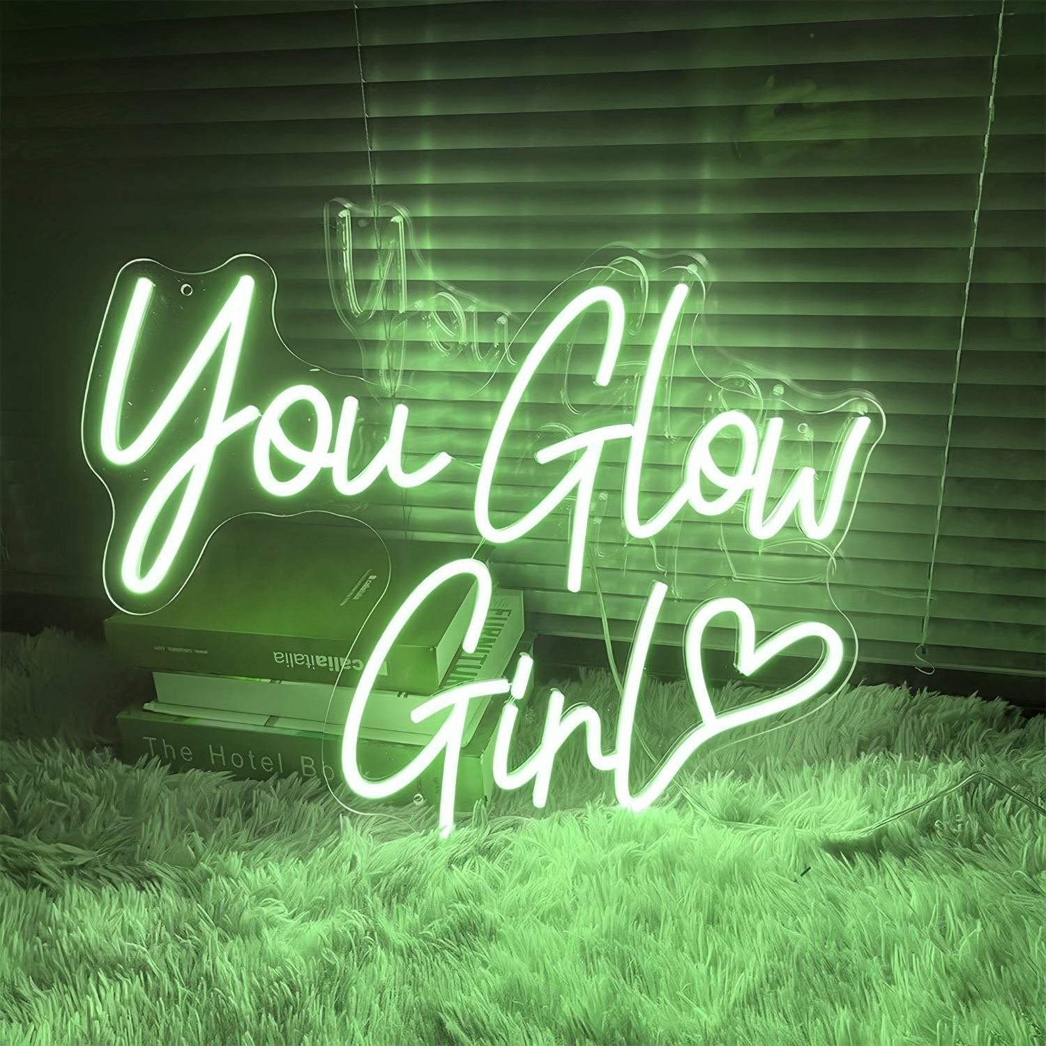 You Glow Girl Shine Bright With Neon Radiance - Shineneon