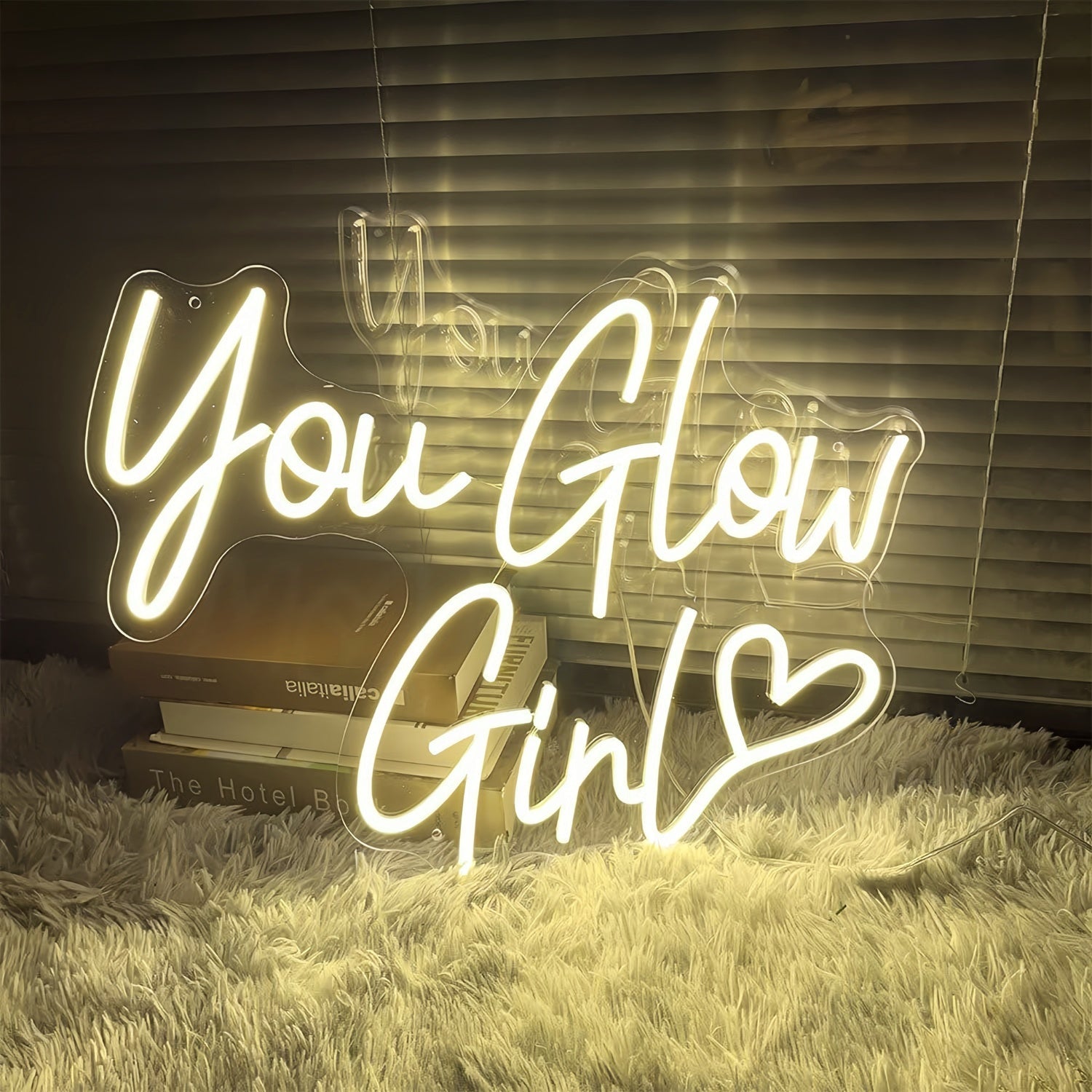 You Glow Girl Shine Bright With Neon Radiance - Shineneon