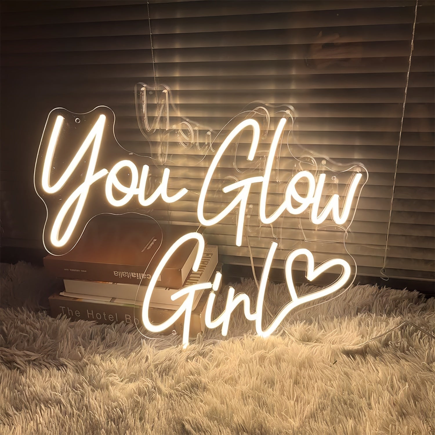 You Glow Girl Shine Bright With Neon Radiance - Shineneon