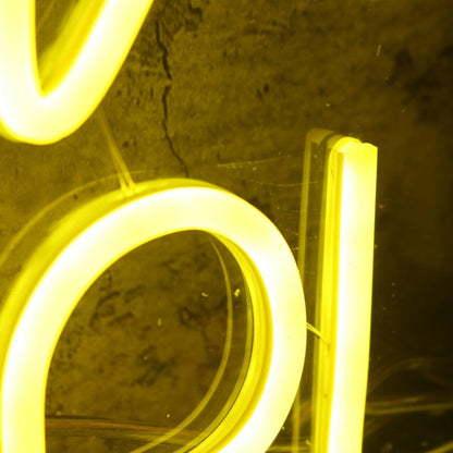 You Glow Girl Yellow Custom Led Neon Sign - Shineneon