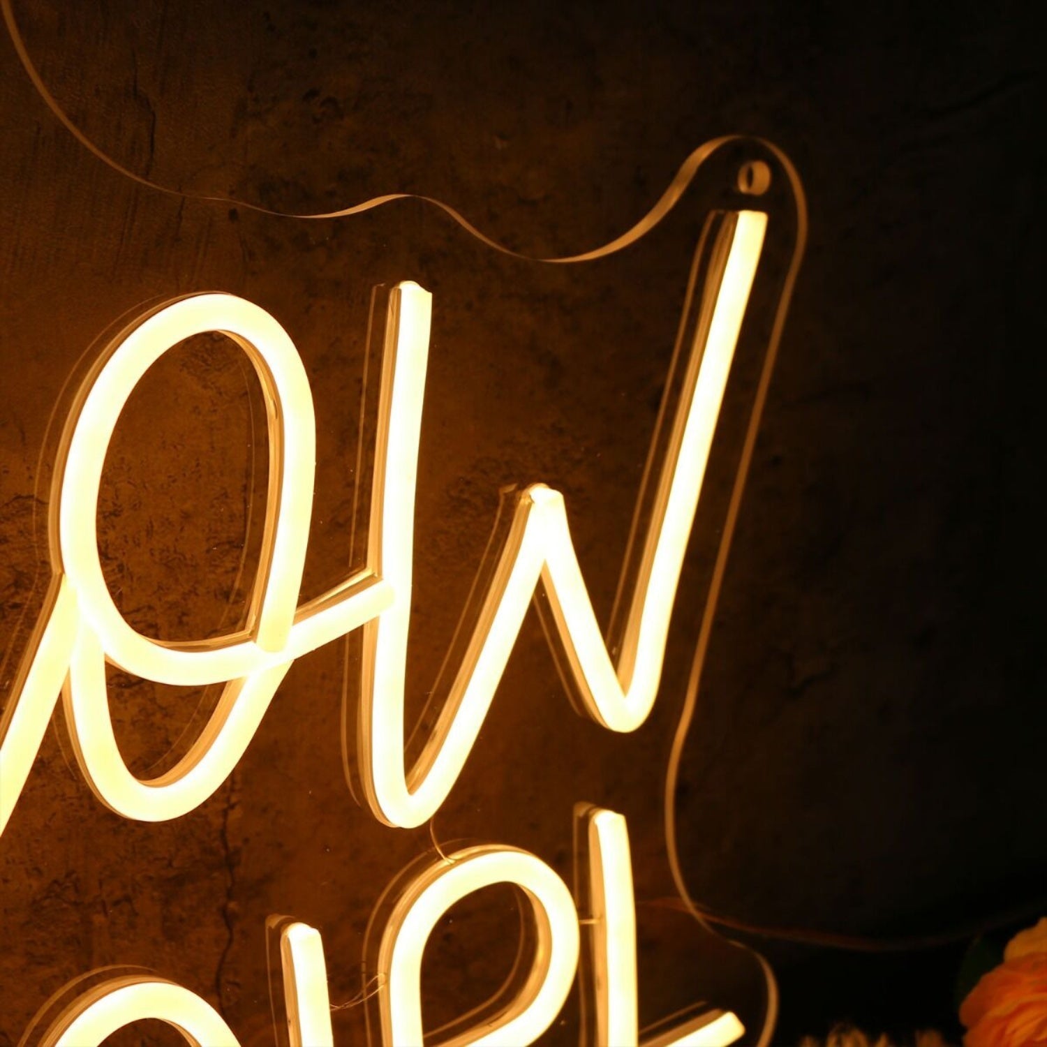 You Glow Girl Yellow Led Neon Sign - Shineneon