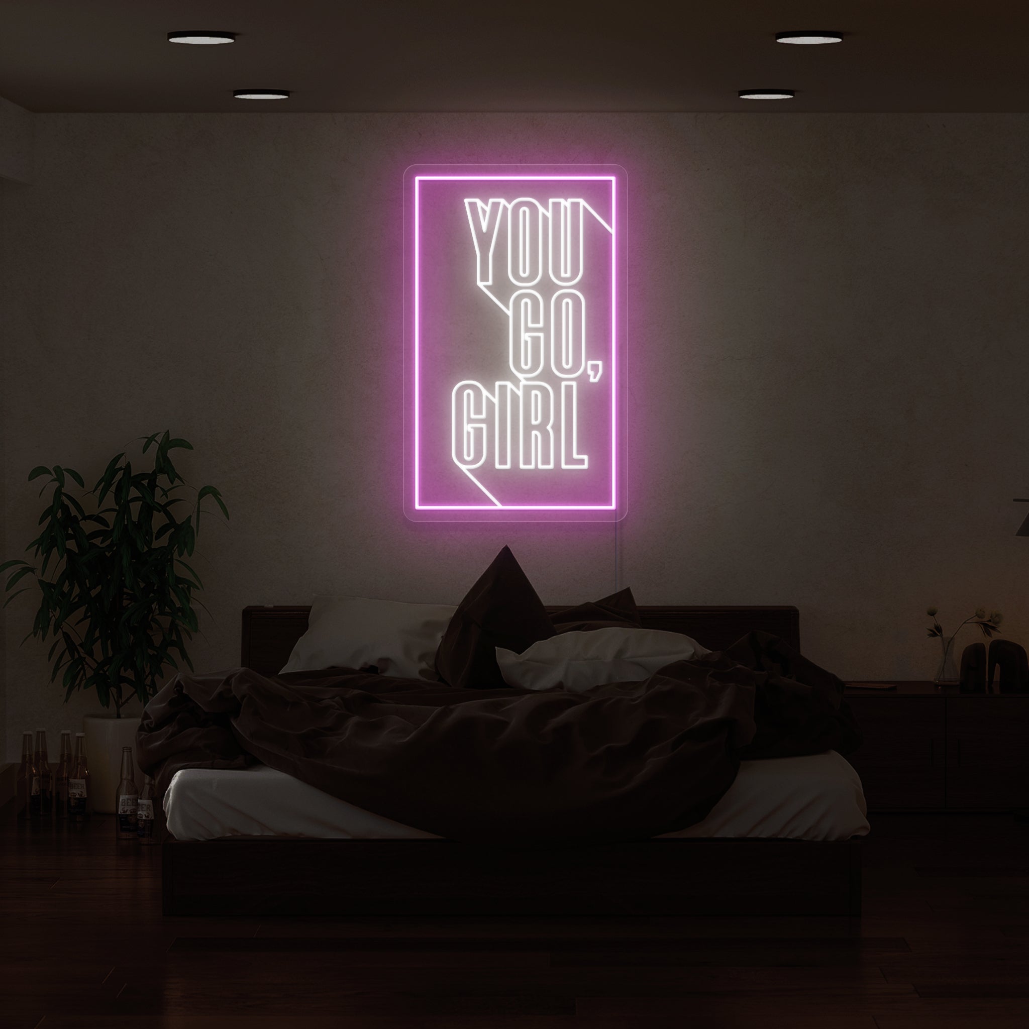 You Go Girl Led Neon Sign | Shineneon