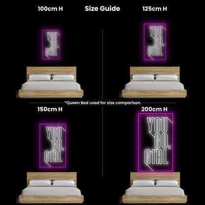 You Go Girl Led Neon Sign | Shineneon