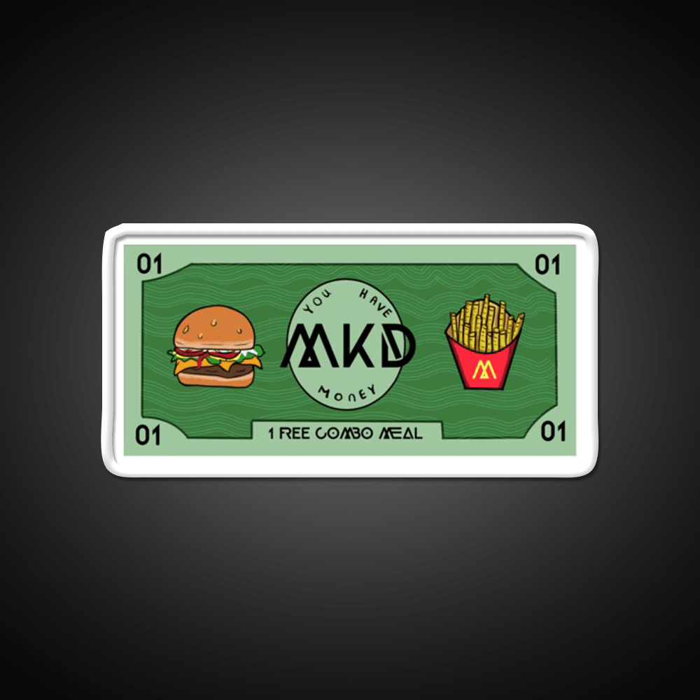 You Got Mcdonalds Money Fast Food Led Neon Sign For Burger Place Rgb Color - Shineneon