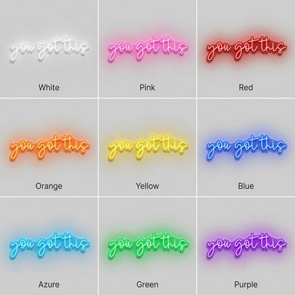 You Got This LED Neon Sign Bedroom Decor - Shineneon