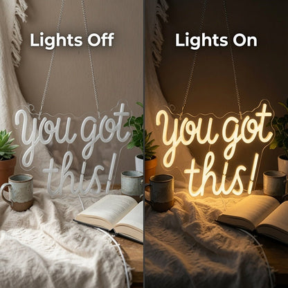 You Got This LED Neon Sign Home Decor - Shineneon