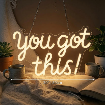 You Got This LED Neon Sign Home Decor - Shineneon