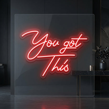 You Got This LED Neon Sign Home Wall Art - 02 High-Converting Product Image