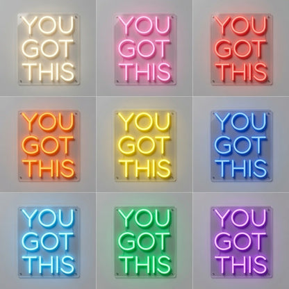 You Got This LED Neon Sign Wall Art - Shineneon