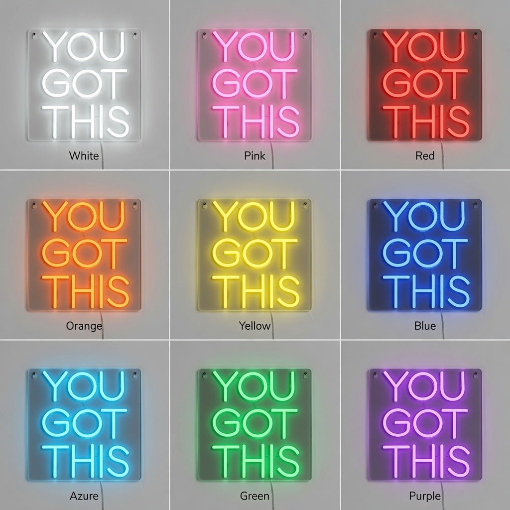 You Got This LED Neon Sign Wall Neon Sign - Shineneon