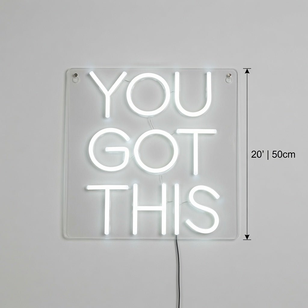 You Got This LED Neon Sign Wall Neon Sign - Shineneon
