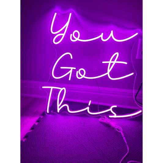 You Got This Led Sign Business Neon Sign